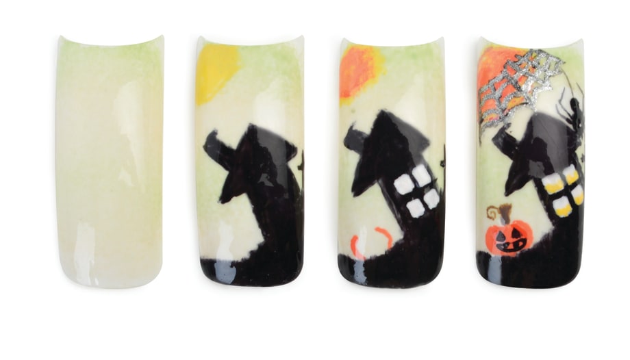 Nail Art Studio: Haunted House