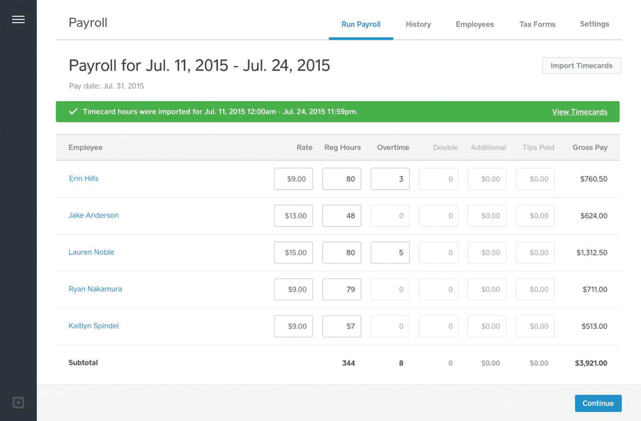 Square Takes the Pain out of Payroll Processing