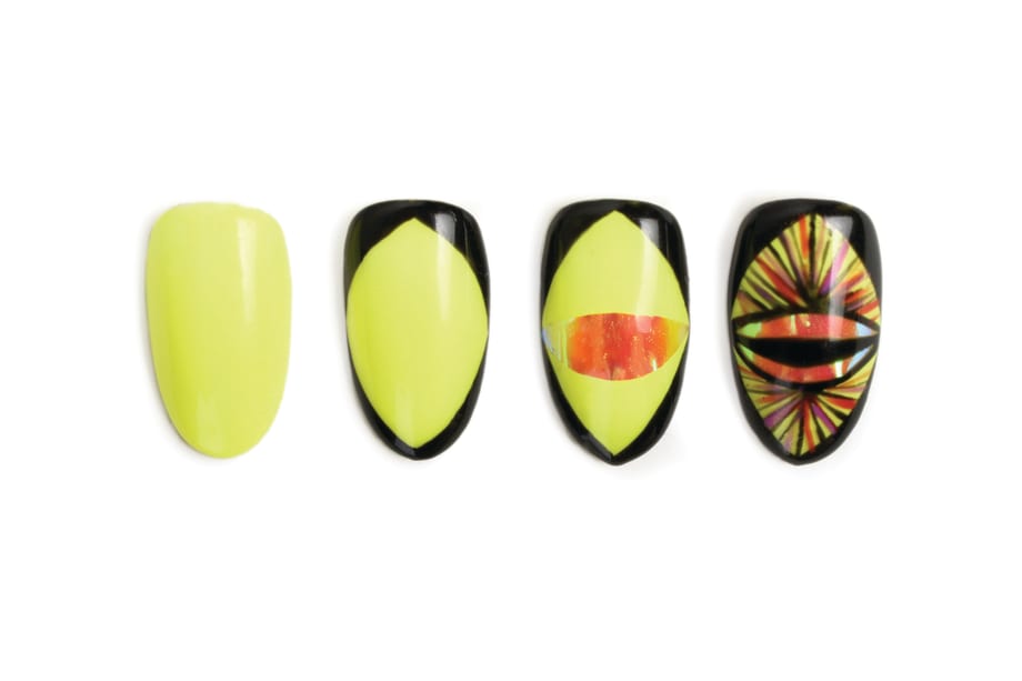 Nail Art Studio: Black Cat (Eye) Crossing