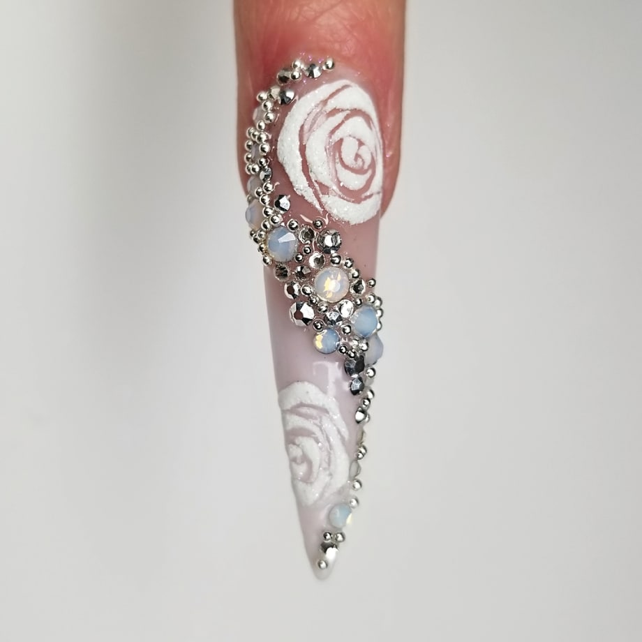 Ugly Duckling Sugared Rose Nail Art Tutorial