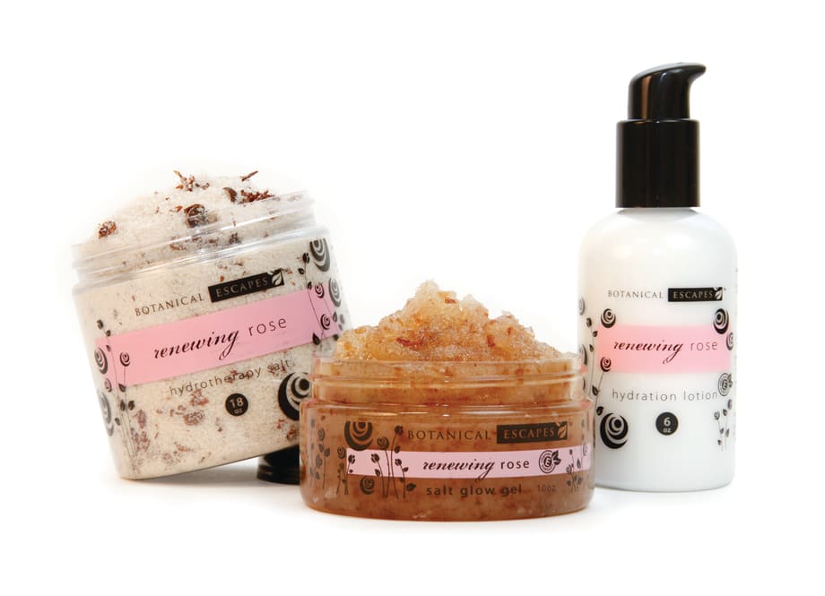 Botanical Escapes Renewing Rose Skin Care Line