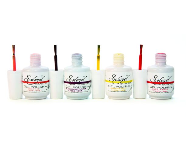 Sologel Soak-Off Gel Polishes