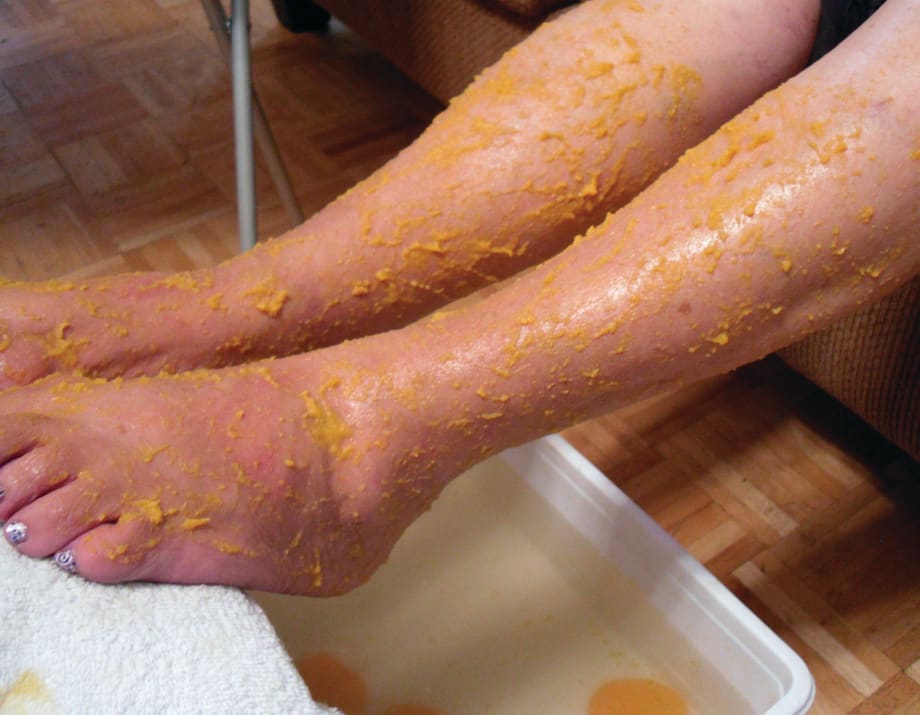 Sweet Potato Pedicure