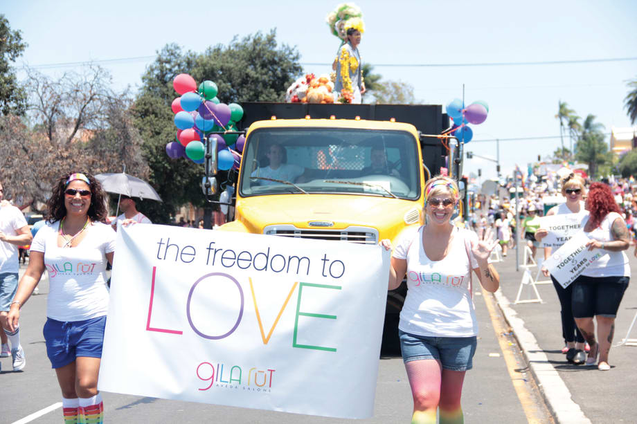 Salon Supports LGBT Pride