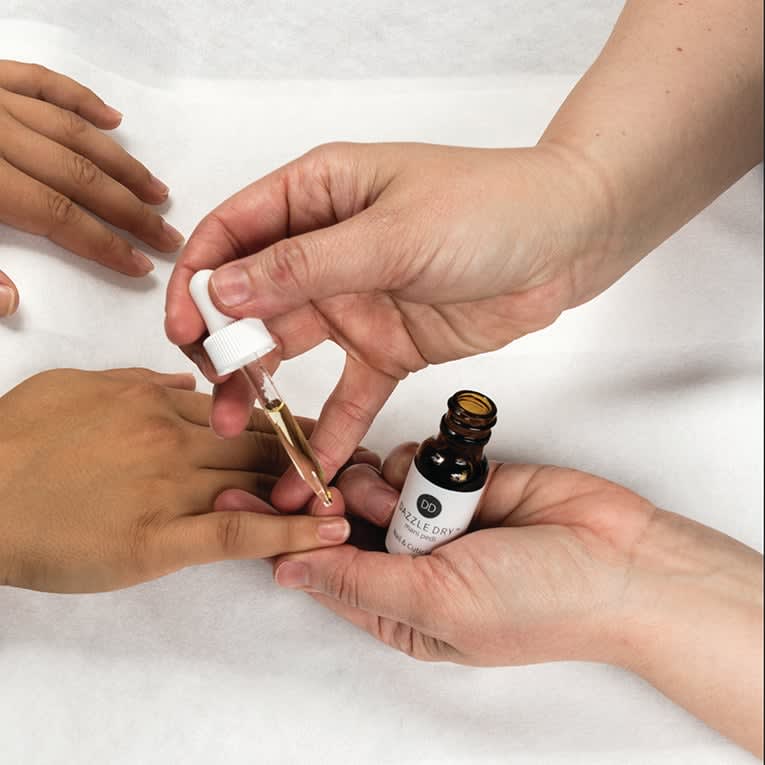 How to Do a Spa Manicure Using Dazzle Dry