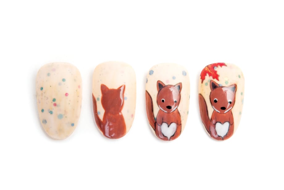 Nail Art Studio: Fall Fox