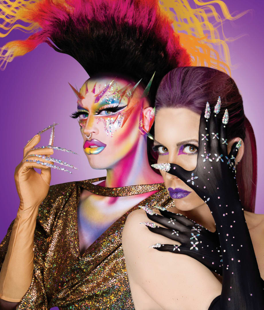 Nail Art Gloves Offer Drag Queens Convenient Glamour
