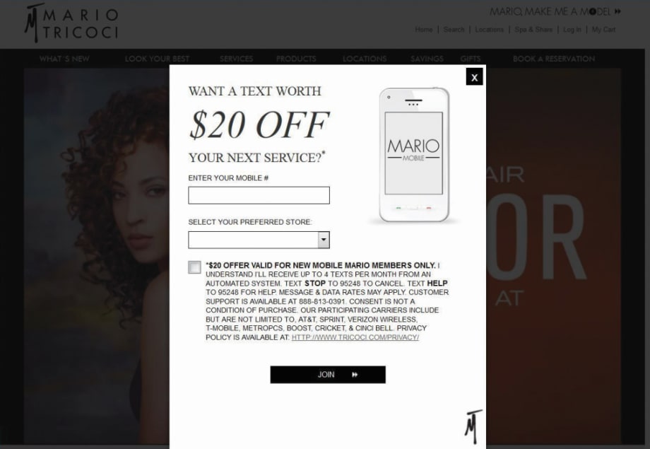 Join Mobile Mario and Get $20 Off