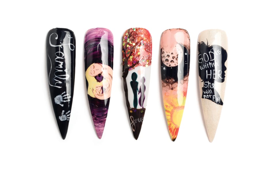 Nail Art With an Attitude of Gratitude