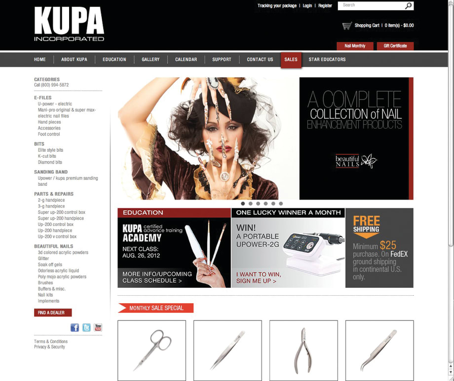Kupa Website Redesigned