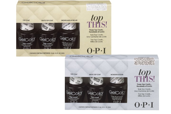 GelColor top coat kits