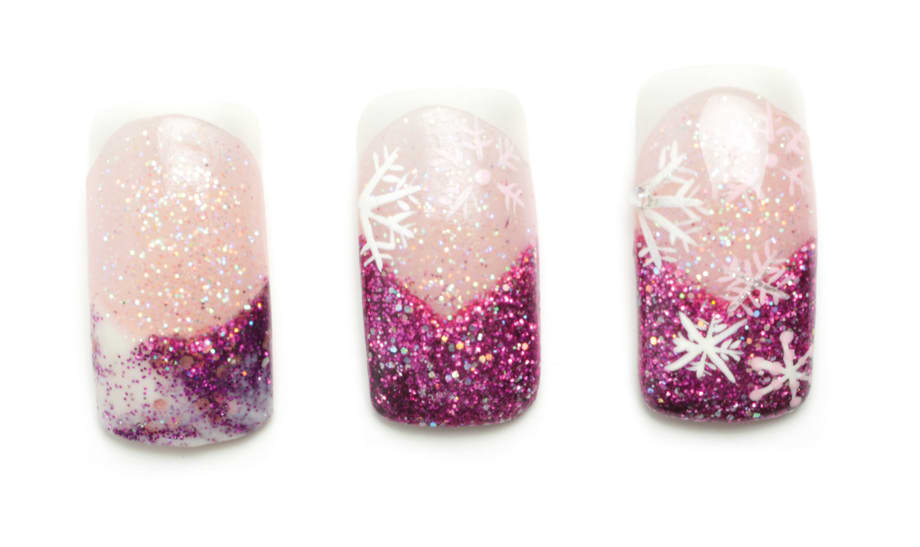 Nail Art Studio: Snowflake Glitter