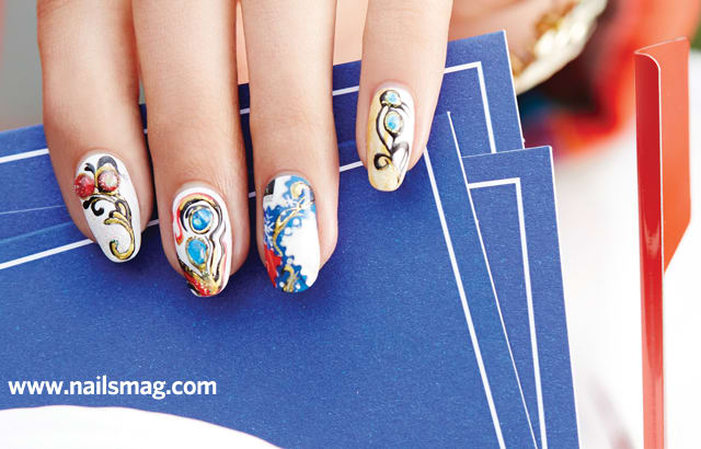 Behind the Scenes: Holiday Liquid Stone Nails