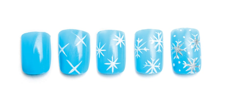 3 Easy Winter Nail Art Projects for Students