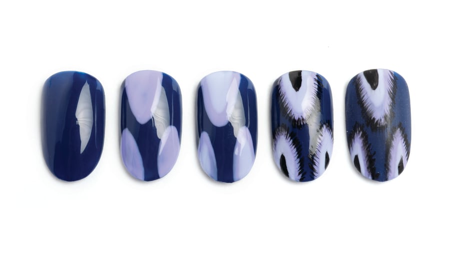 Nail Art Studio: Seasonal Ikat