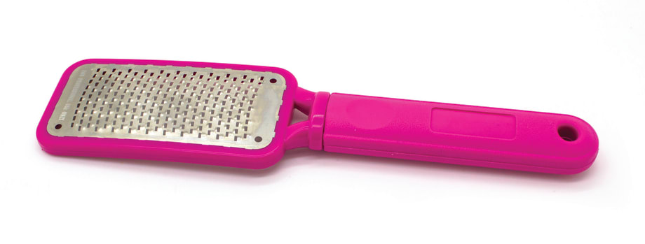 Gently Remove Calluses With Compact Foot File