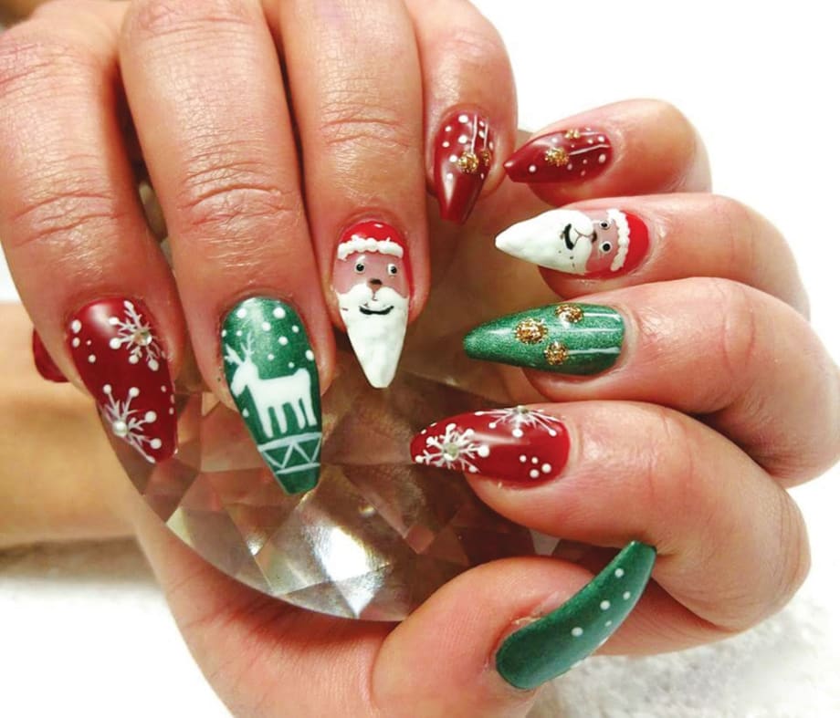 Sweater Weather Nail Art