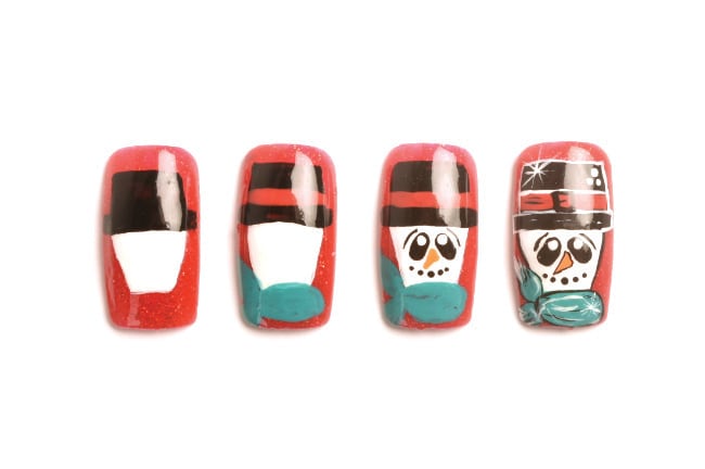 Nail Art Studio: Frosty the Snowman
