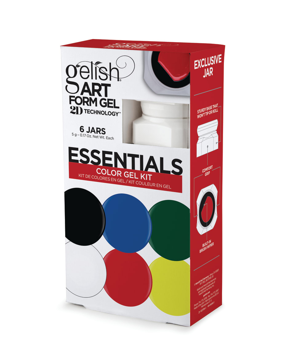 Use Gelish’s Art Form Gel to Create Detailed Art