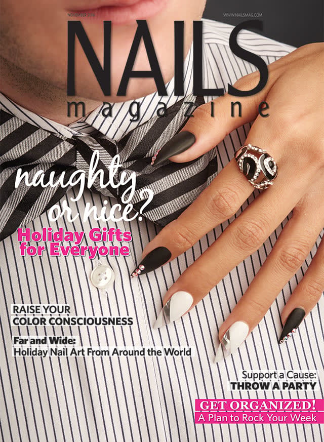 Behind the Scenes: Negative Space Floating Nail Tips