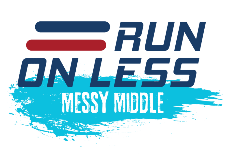 NACFE Messy Middle Run on Less logo.