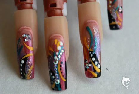 Handpainted Nail Art