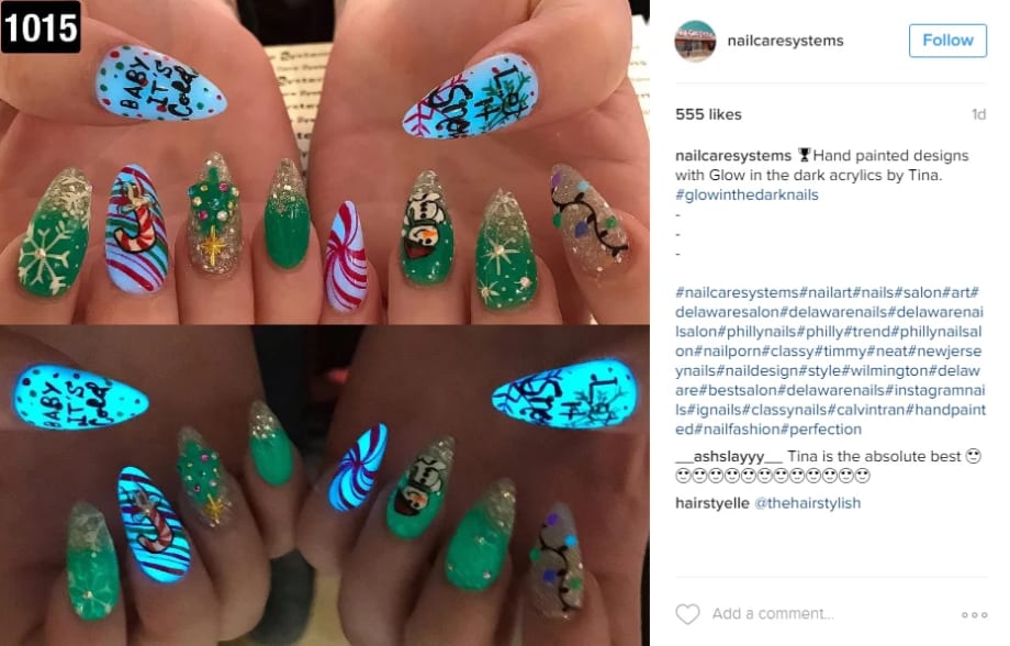 Turn Down the Lights: Glow-in-the-Dark Hair and Nail Inspiration