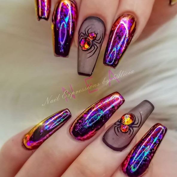 We're Dying Over these 20 Halloween Nail Designs