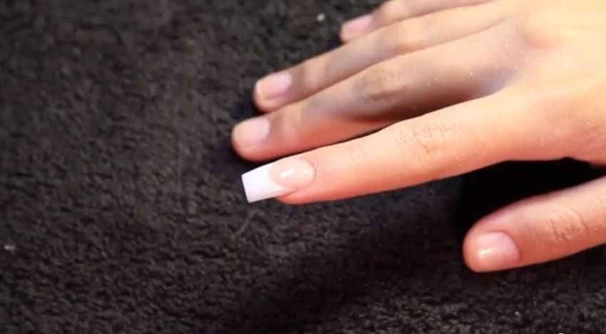 Pink-and-White Sculptured Nails with NailGuyTV