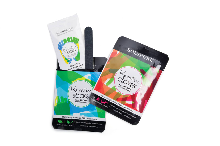 Keratin Gloves and Socks