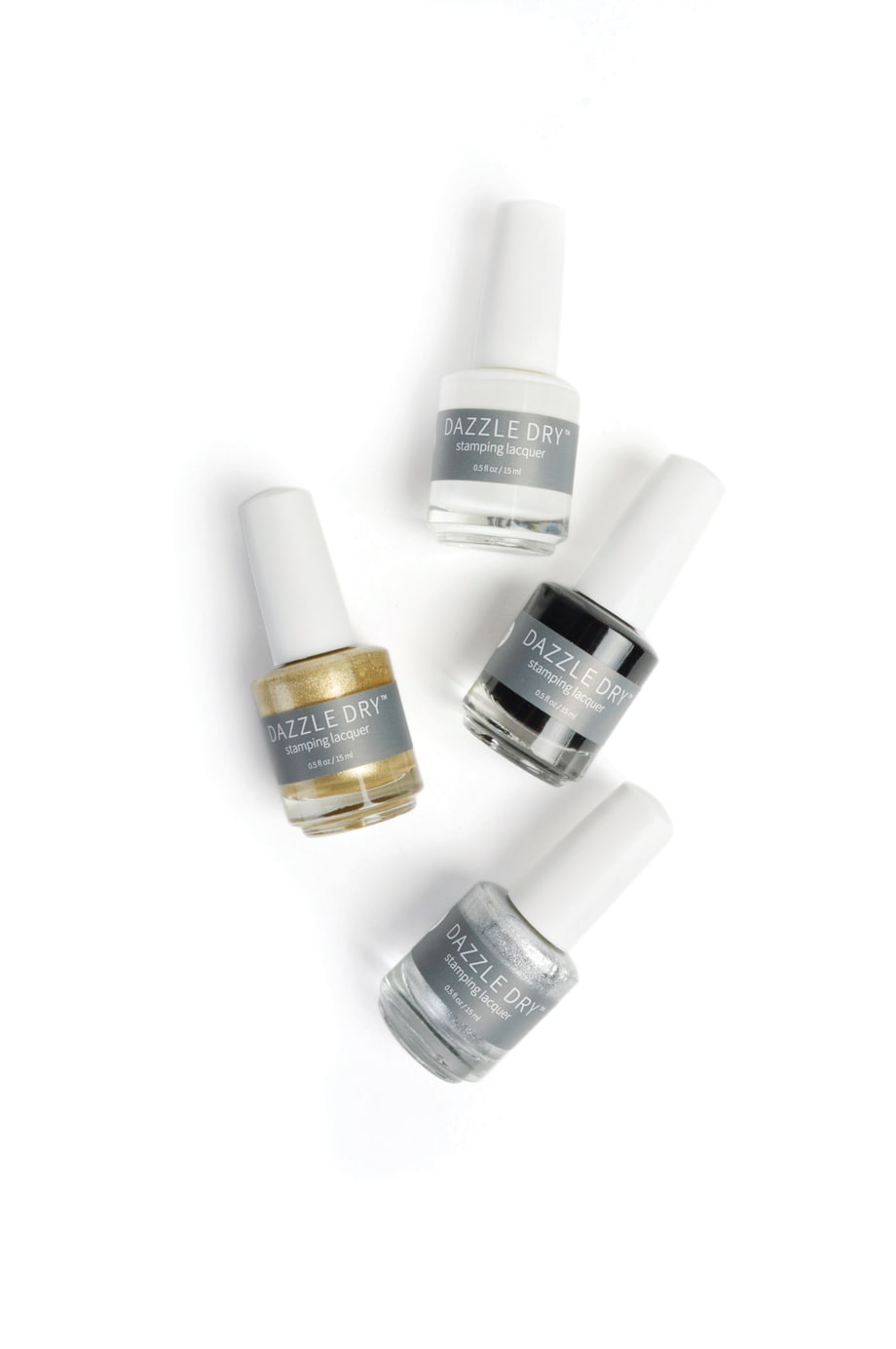 Dazzle Dry Stamping Lacquers