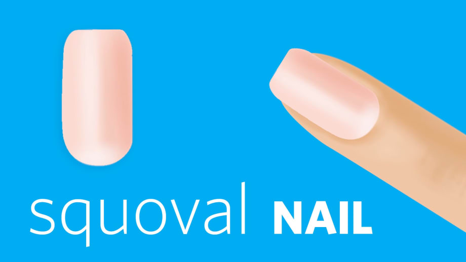How to File a Squoval Nail