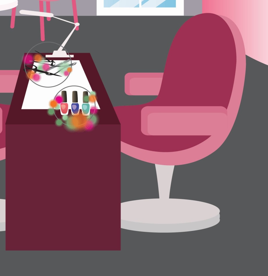 Where Germs Thrive in a Nail Salon