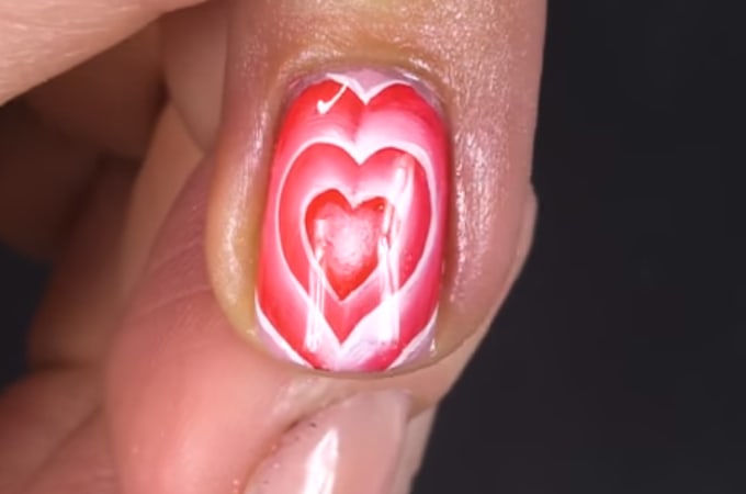 One Stroke Valentine's Day Heart