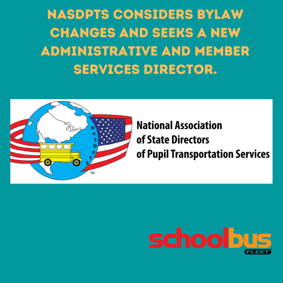 Changes Ahead for NASDPTS