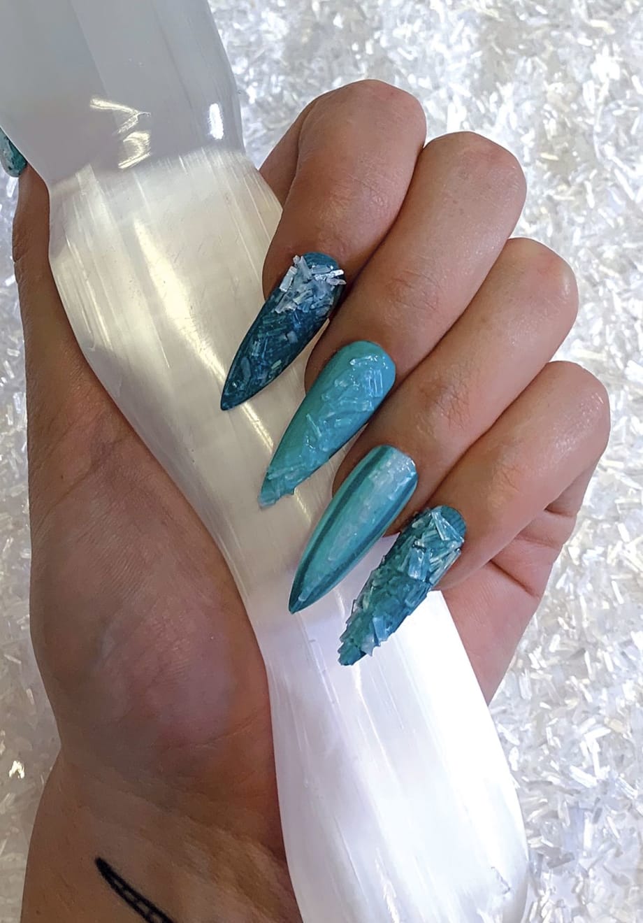 Add Genuine Crystal Gemstones to Nail Art