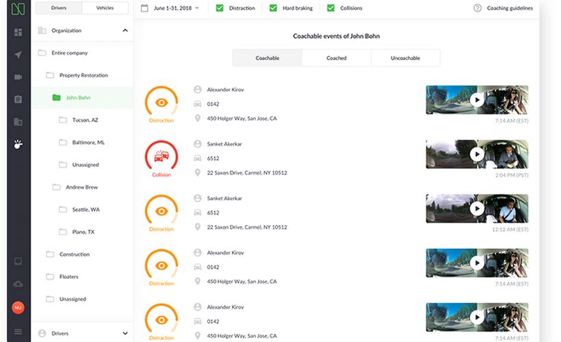 Nauto Offers Driver App, Enhances Coaching Solution