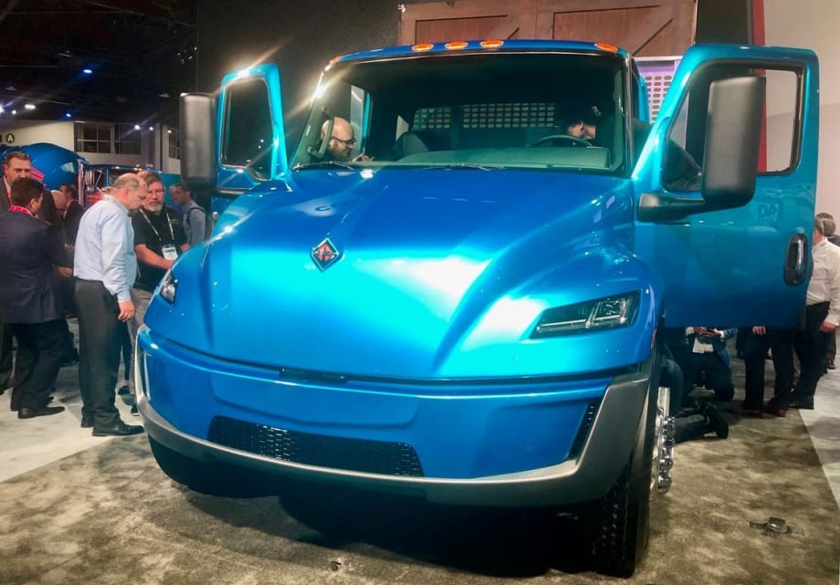 Navistar Unwraps Electric Truck