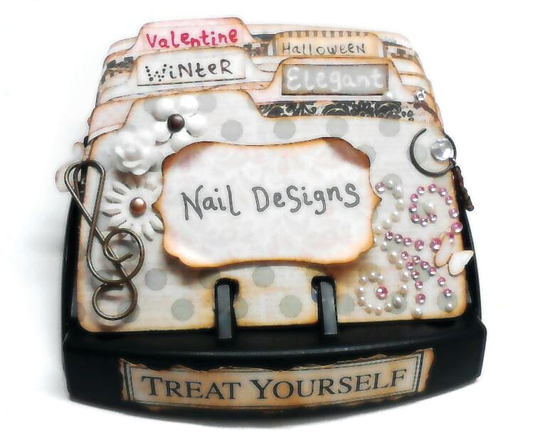 Flip & Find Nail Art Rolodex