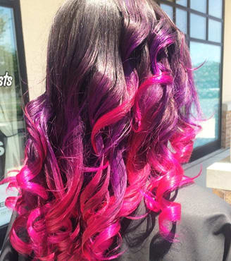 Nerds Candy Inspired Ombre
