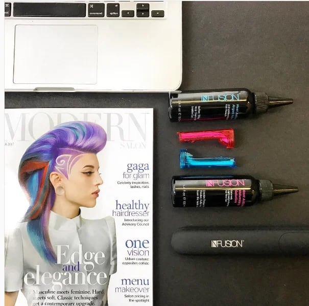 NFusion Products Treat and Style Hair in One Step