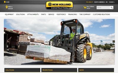 New Holland Construction Launches New Website