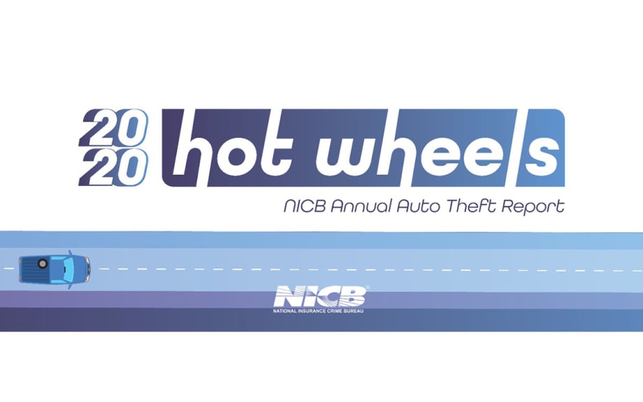 Annual 'Hot Wheels' Report: America's Top Ten Most Stolen Vehicles