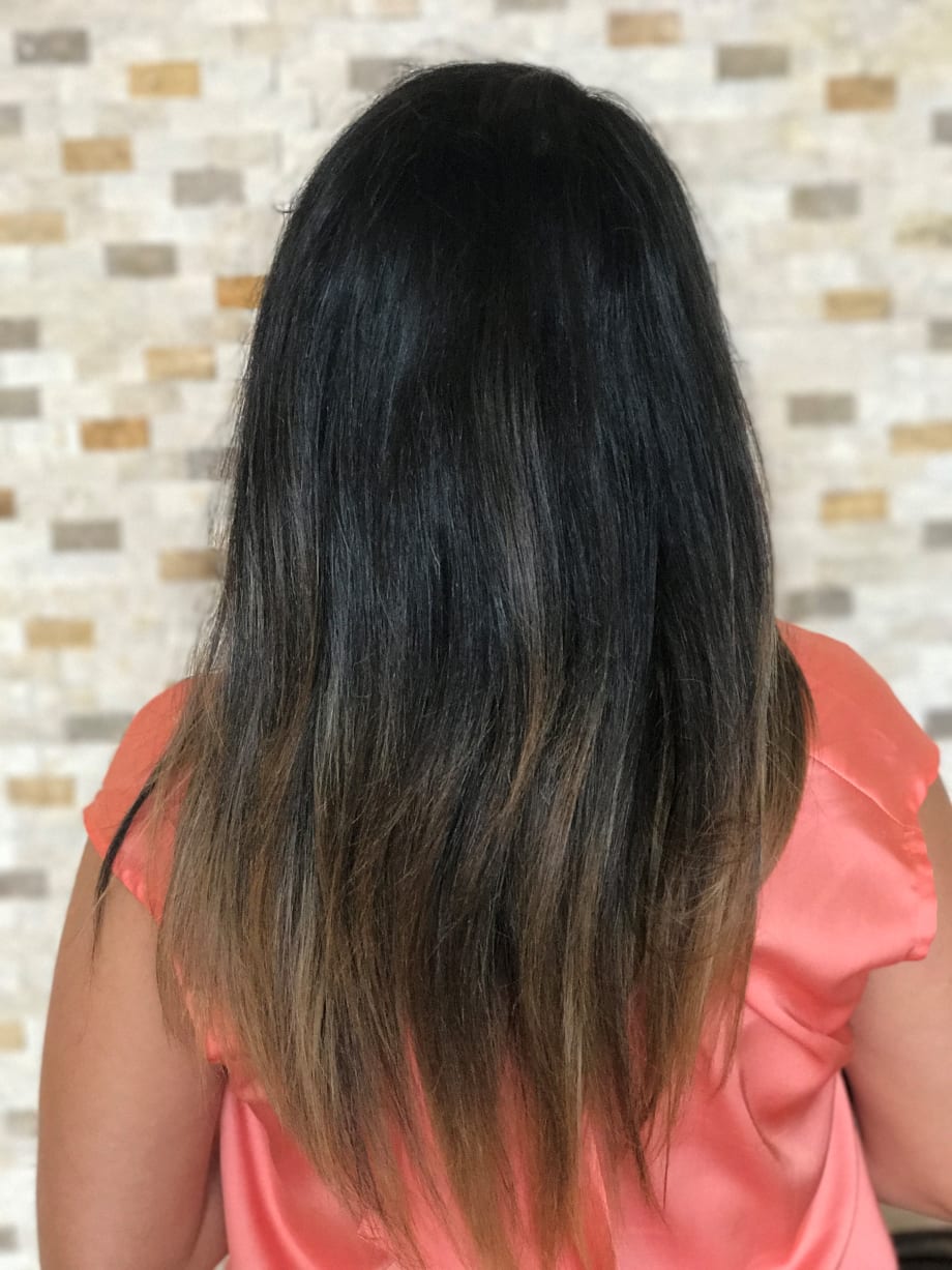 Starting Level 3 Blonde Balayage Steps and Formula