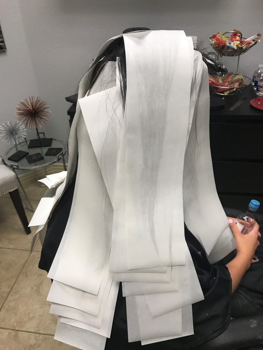 Starting Level 3 Blonde Balayage Steps and Formula