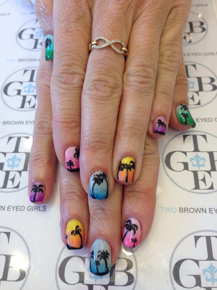 Music Festival Nail Art
