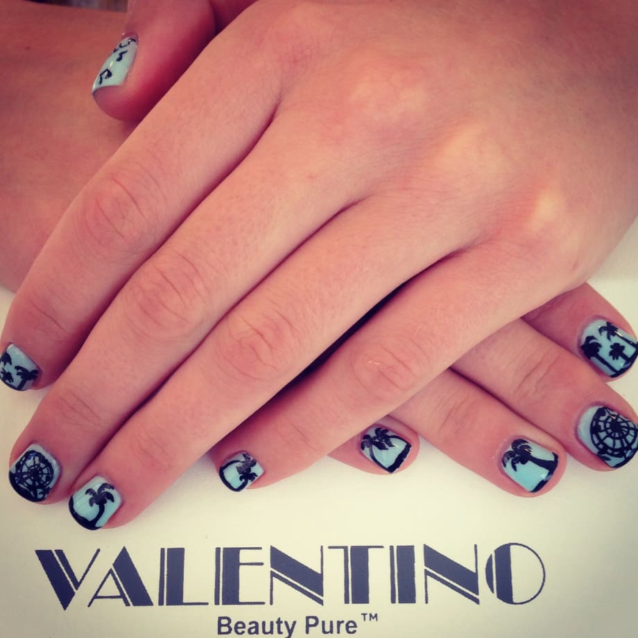 Music Festival Nail Art