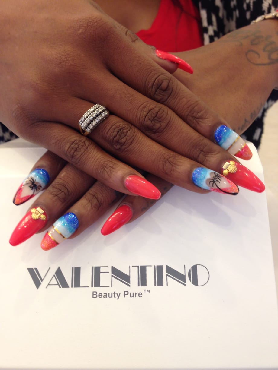 Music Festival Nail Art