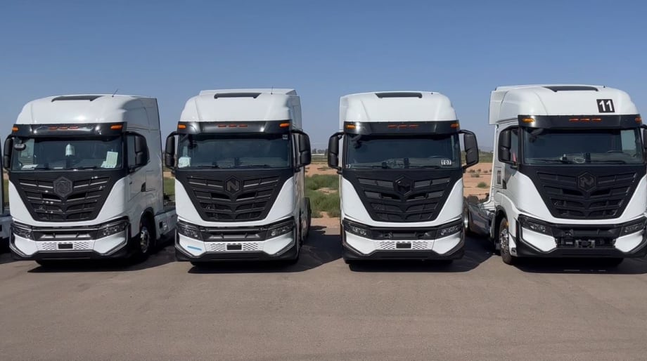 Nikola trucks.