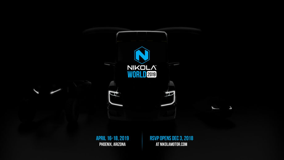 Nikola to Unveil Hydrogen-Electric Truck in April